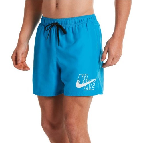 Nike Maudymosi Šortai Vyrams Logo Solid 5""In Short Blue NESSA566 406