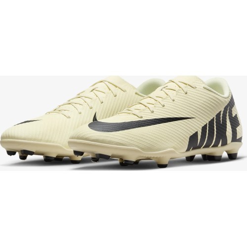 Мужские футбольные бутсы Nike Vapor 15 Club FG/MG черно-желтые DJ5963 700