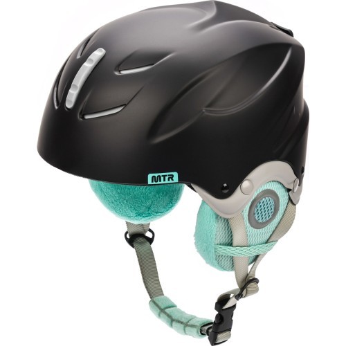 Ski helmet meteor lumi - Mint/black