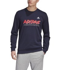 Adidas Džemperis Vyrams Mhs Gfx Q3 Crew Blue