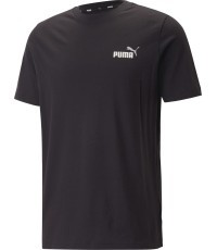 Мужская футболка Puma Ess+ 2 Col Small Black 674470 61
