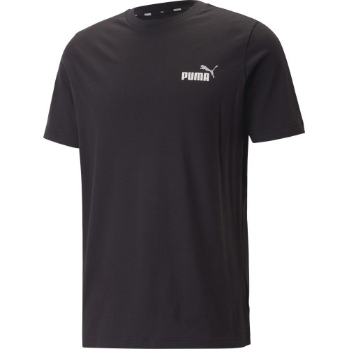 Puma Men's T-Shirt Ess+ 2 Col Small Black 674470 61