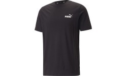 Мужская футболка Puma Ess+ 2 Col Small Black 674470 61