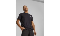 Puma Men's T-Shirt Ess+ 2 Col Small Black 674470 61