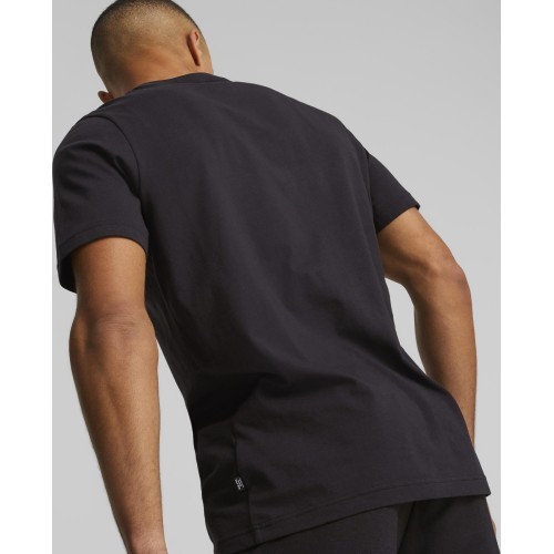 Puma Men's T-Shirt Ess+ 2 Col Small Black 674470 61