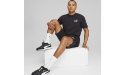 Puma Men's T-Shirt Ess+ 2 Col Small Black 674470 61