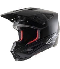 Motorcycle Helmet Alpinestars S-M5 Solid Black Matte 2022