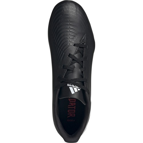 Мужские футбольные бутсы Adidas Predator Edge.4 TF, чёрные GX0010