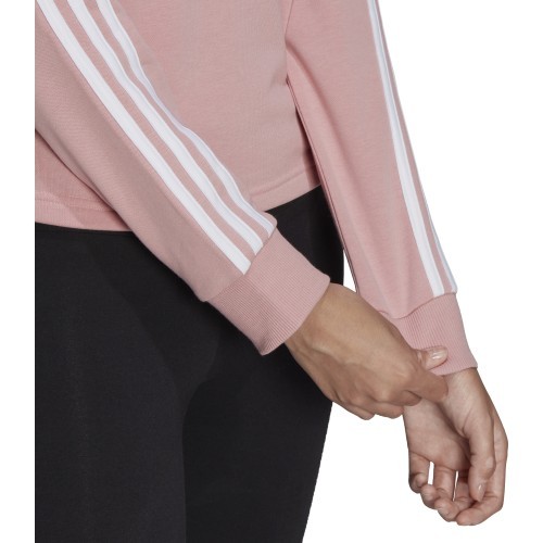 Adidas Džemperis Moterims W 3s Ft Cro Hoodie Pink HC9131