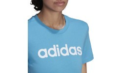 Adidas Palaidinė Moterims W Lin Tee Blue HC9272