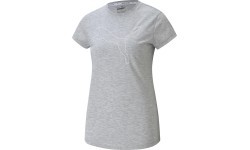 Женская футболка Puma RTG Heather Logo Tee, серая 586455 04