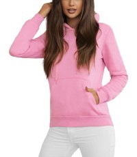 J.Style women's fleece sweatshirt, pink, 68W2-58