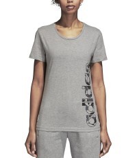 Adidas Palaidinė AOP Linear Tee Grey Heather DJ1600