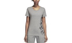 Adidas Palaidinė AOP Linear Tee Grey Heather DJ1600