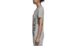 Блузка Adidas AOP Linear Tee Grey Heather DJ1600