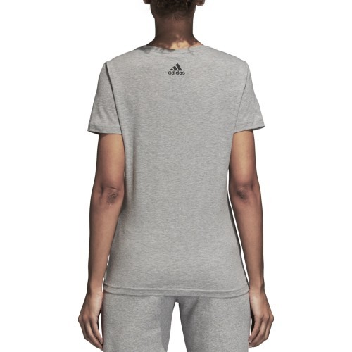 Блузка Adidas AOP Linear Tee Grey Heather DJ1600