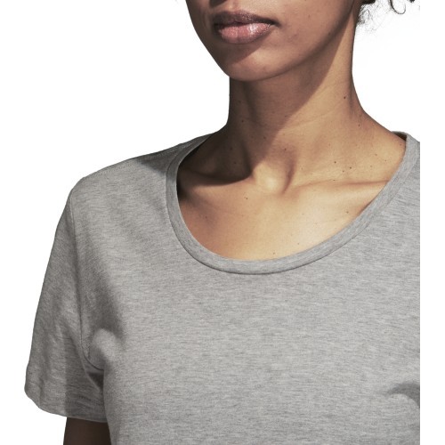 Блузка Adidas AOP Linear Tee Grey Heather DJ1600