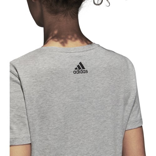 Adidas AOP Linear Tee Blouse Grey Heather DJ1600