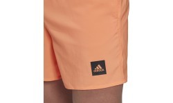 Мужские плавательные шорты Adidas Solid CLX Short SL, оранжевые HP1778