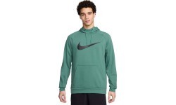 Nike Men's Sweatshirt Dri-FIT Hoodie Pullover Swoosh Green CZ2425 361