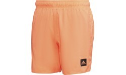 Adidas Solid CLX Short SL Men's Swim Shorts, Orange HP1778