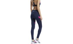 Женские легинсы Reebok Wor Mesh Tight Navy FU2349