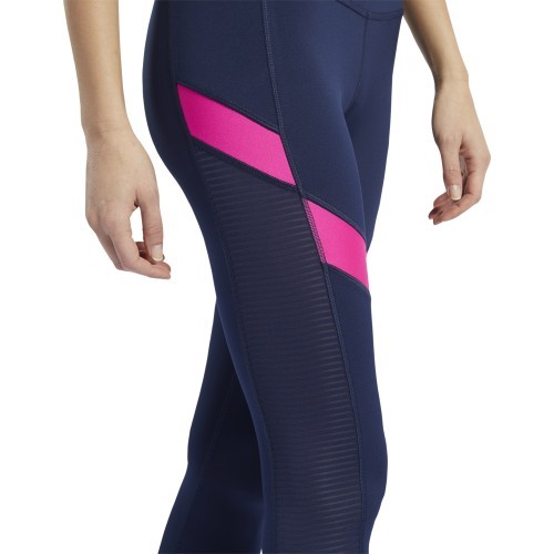 Reebok Wor Mesh Tight Women's Leggings Navy FU2349