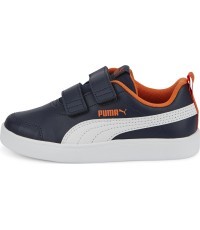 Детские кроссовки Puma Courtflex V2 тёмно-синие 371543 26