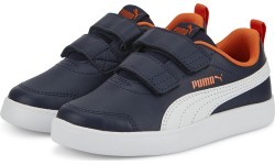 Детские кроссовки Puma Courtflex V2 тёмно-синие 371543 26