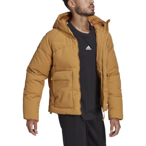 Adidas Big Baffle Men's Down Jacket Brown HN9932
