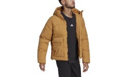 Мужской пуховик Adidas Big Baffle, коричневый HN9932