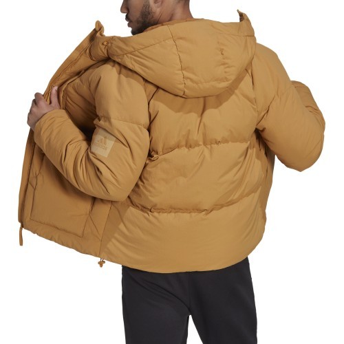 Adidas Big Baffle Men's Down Jacket Brown HN9932