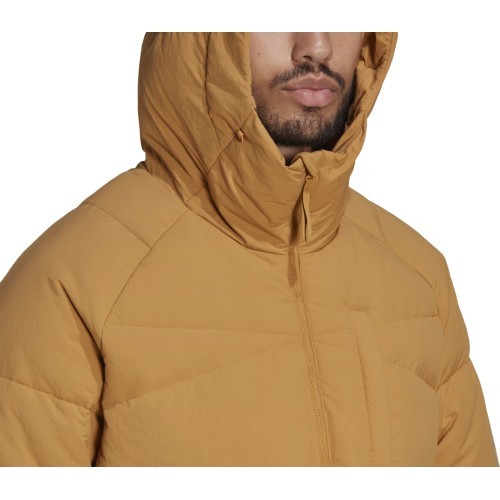 Adidas Big Baffle Men's Down Jacket Brown HN9932