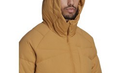 Мужской пуховик Adidas Big Baffle, коричневый HN9932
