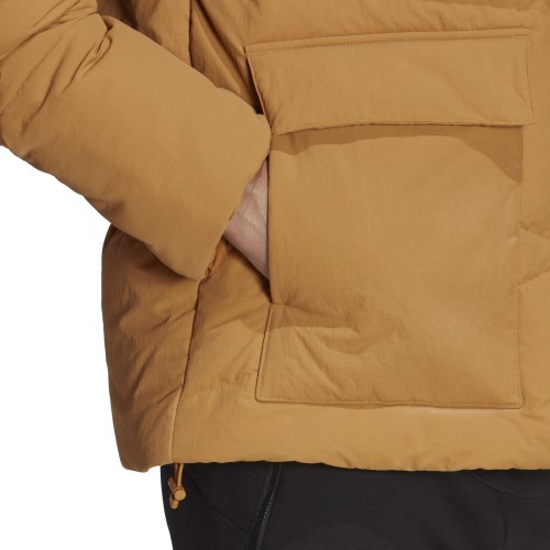 Adidas Big Baffle Men's Down Jacket Brown HN9932