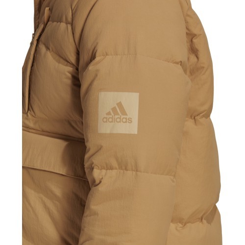 Мужской пуховик Adidas Big Baffle, коричневый HN9932