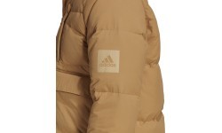 Мужской пуховик Adidas Big Baffle, коричневый HN9932