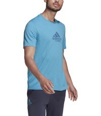 Adidas M Ten Game G Tee Blue HC1648 Men's T-Shirt