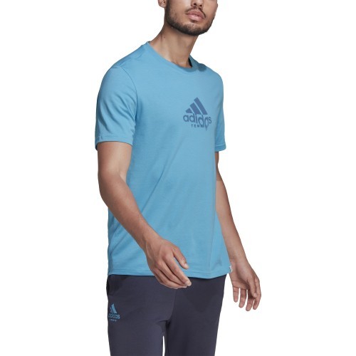 Adidas M Ten Game G Tee Blue HC1648 Men's T-Shirt