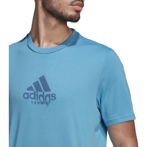 Adidas M Ten Game G Tee Blue HC1648 Men's T-Shirt