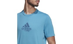 Adidas M Ten Game G Tee Blue HC1648 Men's T-Shirt