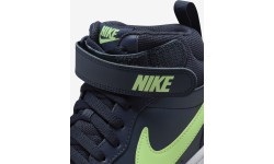 Nike Avalynė Paaugliams Court Borough Mid 2 Navy Green CD7782 403
