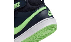 Подростковые кроссовки Nike Court Borough Mid 2 Navy Green CD7782 403