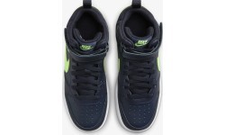 Nike Court Borough Mid 2 Junior Shoes Navy Green CD7782 403