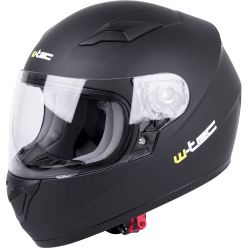 Детский полнолицевой мотоциклетный шлем W-TEC FS-815 - Matte Black