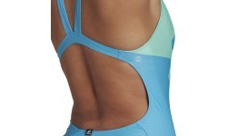Женский купальник Adidas 3 Bars Suit Blue HD0402