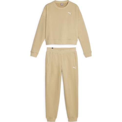 Puma Loungewear Suit Women's Tracksuit Cream 676089 84