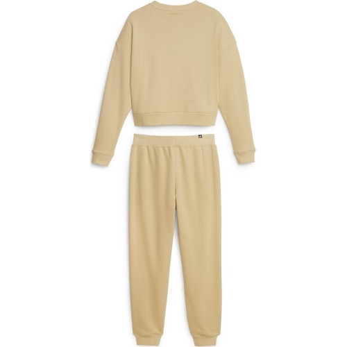 Puma Loungewear Suit Women's Tracksuit Cream 676089 84