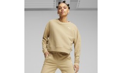 Puma Loungewear Suit Women's Tracksuit Cream 676089 84