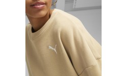 Puma Loungewear Suit Women's Tracksuit Cream 676089 84